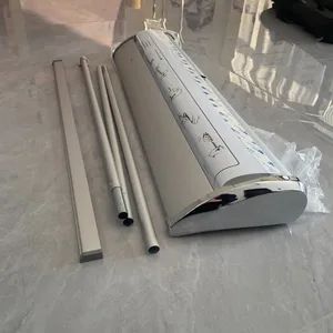 Aluminum Roll Screen Stand Retractable Banners Pull up Banner - Image 1