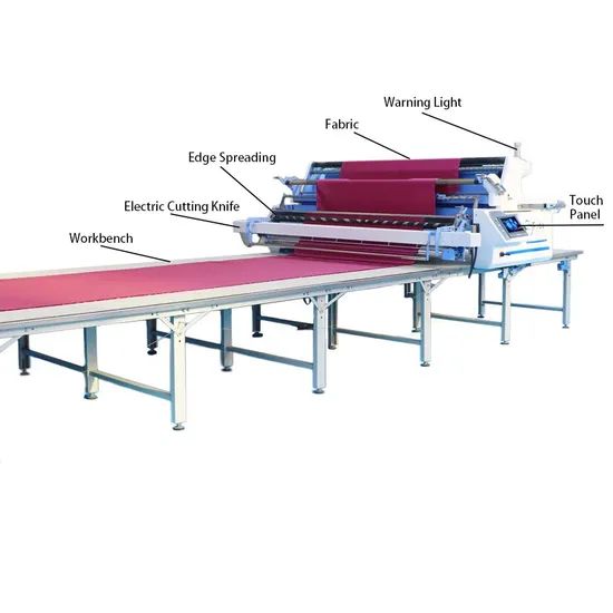 FUDA Automatic Fabric Cutting Machine with One Way and Zigzag Spreading Functions - Image 6