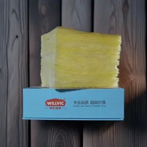 Structural Steel Fire Protection of Glass Wool Width 1.2m Origin China Model NO. WV-38 Purpose Builiding Trademark - Image 1