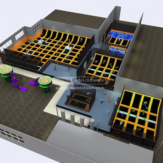 Trampoline Park of 3D Design - Image 1