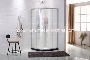 Simple Shower Room (Clear Glass) Origin China Person Single Trademark EBATH Tray Material ABS HS Code 9406000090 Glass Thickness - Image 1
