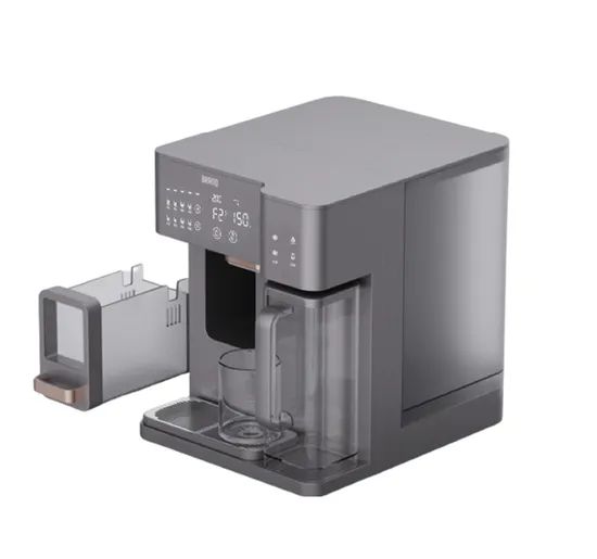 Instant Heating Hot Water Dispenser Compressor Cooling Cold Water Cooler Mini Desktop RO Water Purifier with Ice Maker Function - Image 2