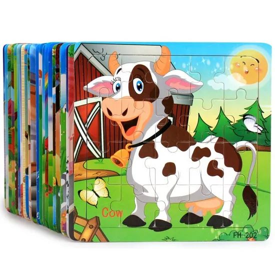 Custom Personalized Jigsaw Puzzle Cardboard Paper Jigsaw Puzzles - Image 5