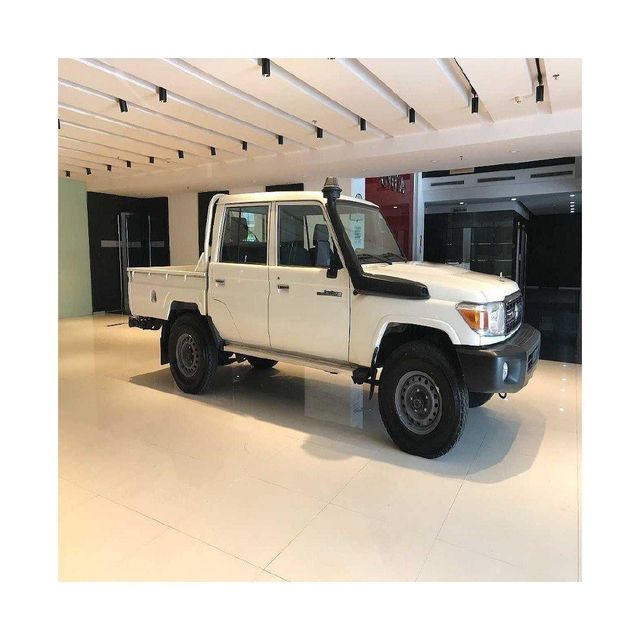 Land Cruiser pickup diesel truck with powerful engine and high torque performance Land Cruiser pickup 4x4 vehicle for rough terrain and desert driving Land Cruiser pickup truck for construction agriculture and transport use Land Cruiser pickup with strong chassis and high load carrying capacity - Image 2