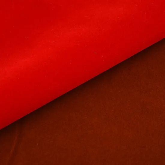 100% Polyester Tricot Flock Fabric 150-180GSM Plain GOAT Short Fiber 25-30M Roll MOQ1000 25-30D - Image 4