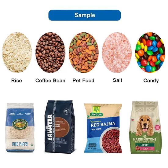 Multi-Function Automatic Mixed Dried Fruit Weighing Packing Machine Dried Strawberry Mango Raisin Bag Packaging Sealing Machine - Image 2