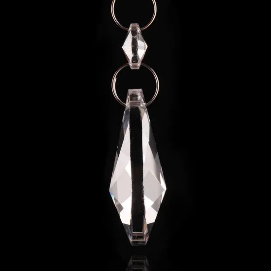 Clear Water-Drop Crystal Glass Chandelier Part MOQ 100PCS Type Beads Clarity Vvs Shape Animals Style Creative Trademark - Image 2