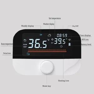 Smart Heating Thermostat Underfloor Smart Temperature Controller Modern - Image 2