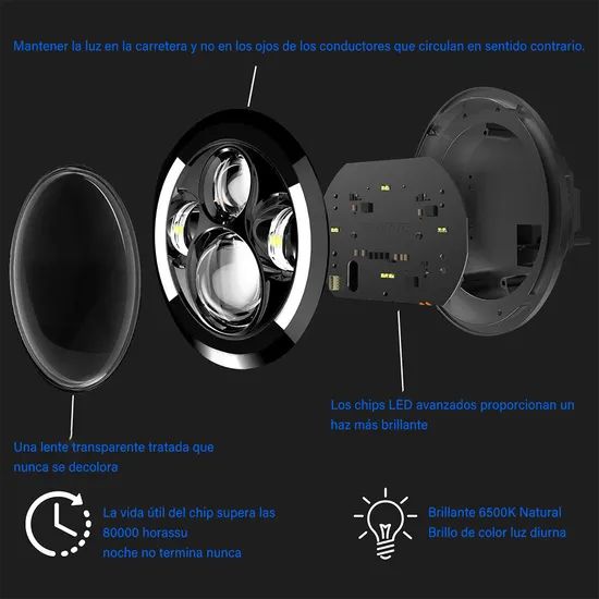 RGB Turn Signals for Wrangler with Yellow and White Two-Color Aperture Skull LED Headlights - Image 5
