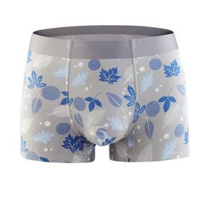 Men's Breathable Printing Pattern Design Boxer Briefs - Image 2