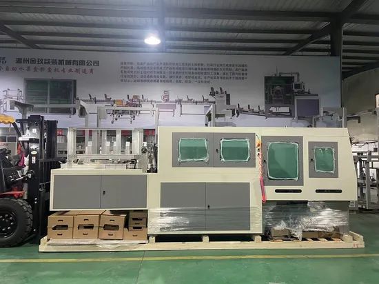 Automatic Multi-Functional Corrugated Board Box Folding Gluing Machine - Image 2