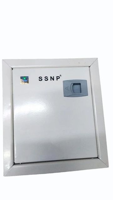 Ssnp Sign SPN (Single Phase & Neutral) Six Way SSNP MCB Box Color White Weight ...