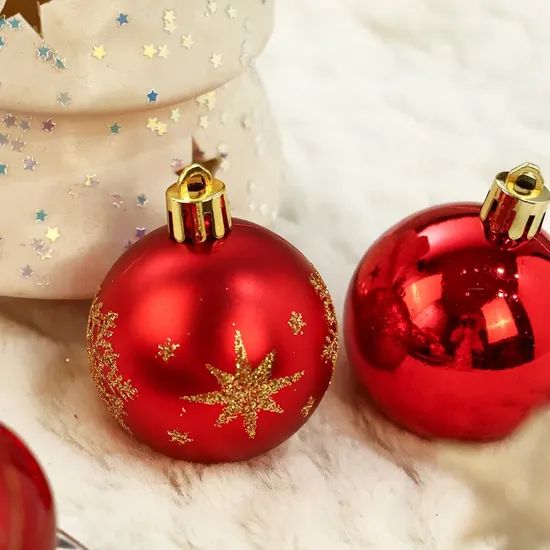 New Design Plastic Balls Tree Hanging Christmas Decoration Balls Ornaments - Image 4