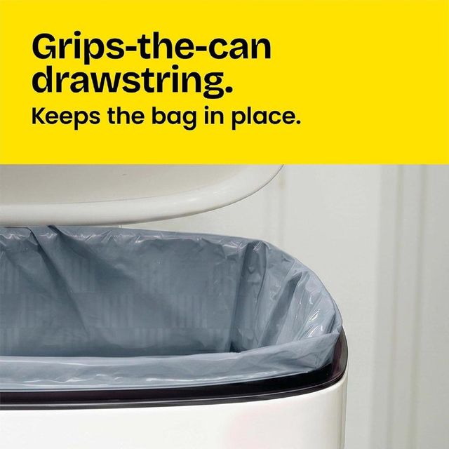 Glad Tall Kitchen Drawstring Trash Bags 13 Gallon Heavy Duty Garbage Bags - Image 5
