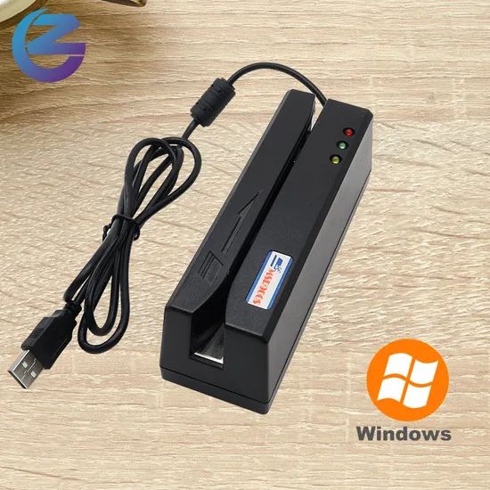 3tracks Card Reader Encryption Magnetic Card Read and Write Msr900s - Image 1