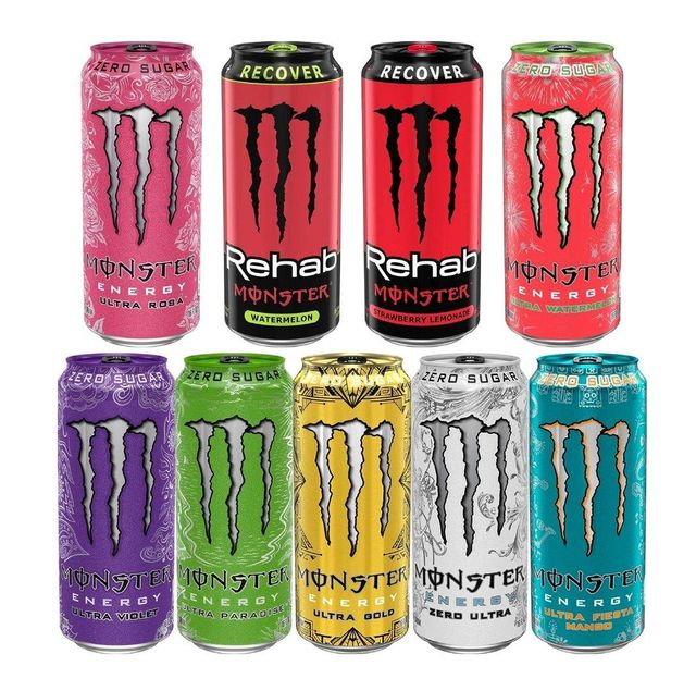 Monster Energy Drink All Flavors Available (Pack of 24) Energy Drink Wholesale – product photo 4, product detail gallery