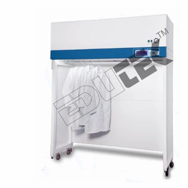 Stainless Steel Sterile Garment Cabinet Brand Edutek Condition New Warranty 1 year Filter Life Extended Material Stainless - Image 2