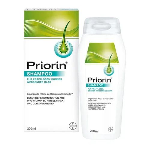 Priorin Shampoo for Weakless and Thinning Hair 200ml Material Glass, Other, Plastic Target Age Group 40+, - Image 3
