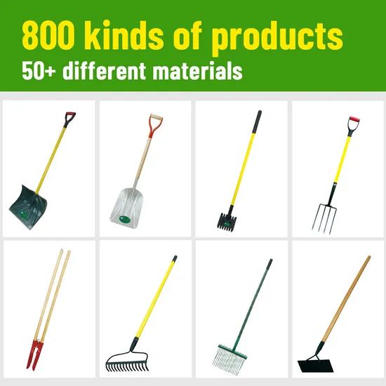 Premium Custom Garden Hoe for Effective Weeding and Farming Brand OEM MOQ 2000PCS Handle Steel Weight 0.63kg Model NO. - Image 3