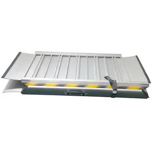 Durable Aluminium Anti-Slip Foldable Threshold Wheelchair Ramp for Motorcycle Ladders - Image 4