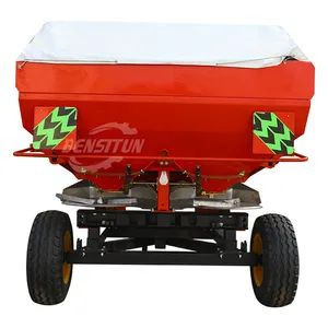 Tractor Mounted Fertilizer Spreader with Large Hopper and Dual Discs for Granular Fertilizer Spreading - Image 6