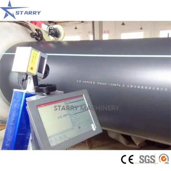 Plastic PVC PE PPR Pipe Cable Laser Marking Printer Machine/Fiber CO2 Laser Engraving Machine for Plastic Production Line - Image 5