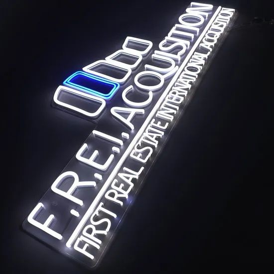 Custom Outdoor Illuminated Acrylic Neon Light Advertising LED Neon Sign - Image 4