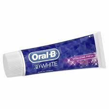 Oral-B 3D White Express Whitening Glossy White Toothpaste 75ml - Image 5