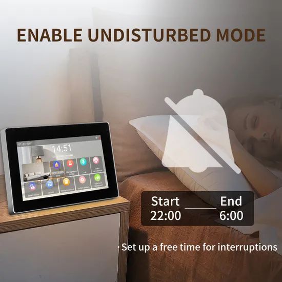 Wireless Intercom Phones for Hotel Unit Tuya Intercom Doorbell Video Door Phone - Image 2