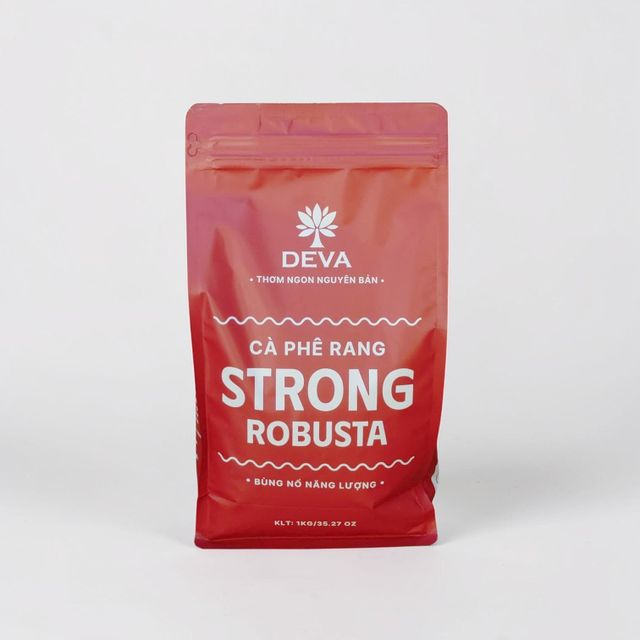 Deva Roasted Coffee Beans 1kg bag organic Vietnam origin Organic Yes Degree of Processing Roasted Bean Type Arabica, Blended, Robusta - Image 4
