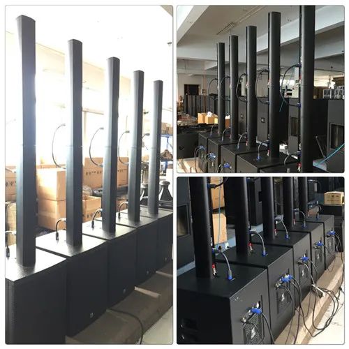 Conference Speakers Stage Audio 3.5"Neodymium Magnet Transducers Line Array Column System - Image 4