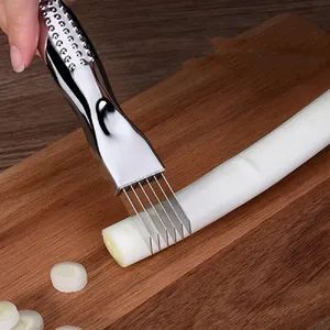 Onion Scallion Slicer Vegetable Shredder Cutter Kitchen Tool Mi17241 - Image 5