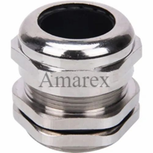P G Type Cable Gland Color Gray Material S.S Ip Rating Ip 66 Head Shape Round Materials Brass, Aluminum, Steel Thread Standard Din 40430 (800 - Image 1