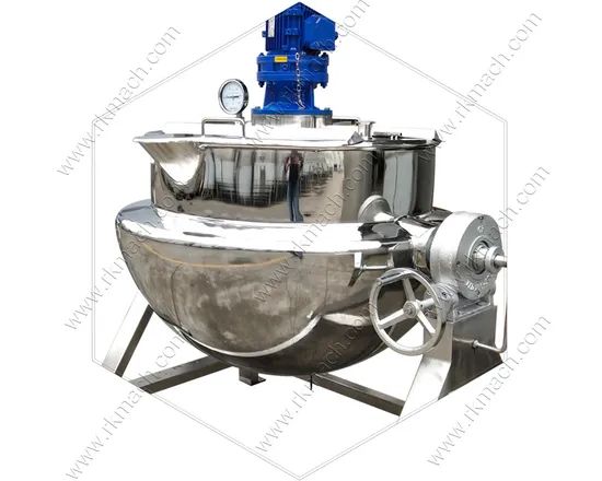 500liter Jacketed Mixer Jam Cooking Kettle Jelly Cooking Kettle 500L Cooking Kettle - Image 5