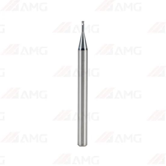 High-Performance 2-Flute Micro Diameter End Mill for Metalworking - Image 1