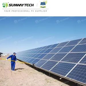 Good Service Sunway Best Price Power Optimizer Tool Solar Panel Cleaning Machine C21-7200 Solar Panel Rotating Brush for PV Panels Clean Solar - Image 3