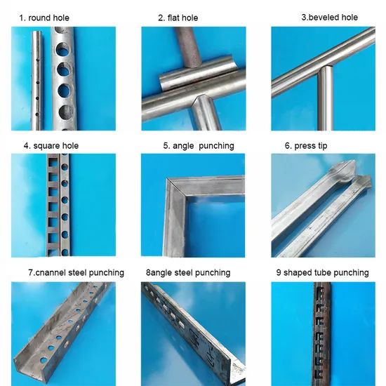 Gy-Steel Punching Machine Square Tube Punching Machine Pipe Tube Hole Punching Machine - Image 2