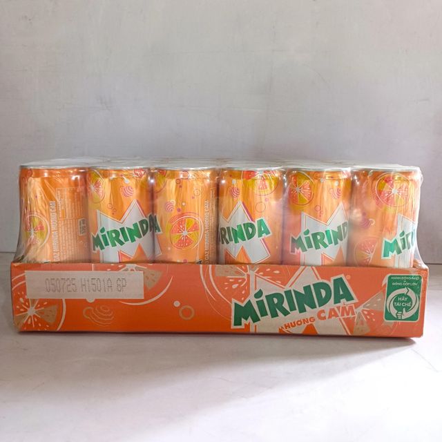 Lowest Price for Limited Stock Fine Mirinda Orange Soft Drink Can 330ml Original Orange Flavour Beverage Premium Quality Ideal For Shop And Food Service Use - Image 1