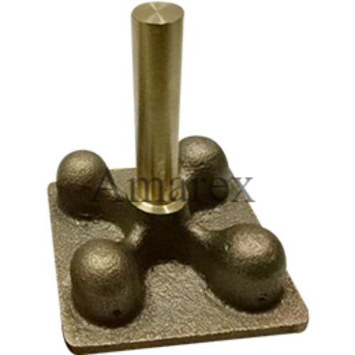 Copper Bonded Grounding Rod Polished Earth Bonding Point Finish Polished Material Copper, Gunmetal & Brass Installation Method Cast Into - Image 2