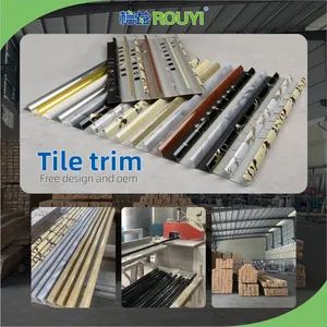 Factory Building Material Wall Panel Ceramic Tile PVC Tile Trim - Image 4
