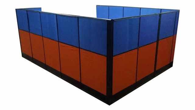 Office Aluminium Partition Work Pattern Plain Material Aluminium Panel Thickness 4mm Aluminium Grade 6061 Glass Thickness 6 - Image 4