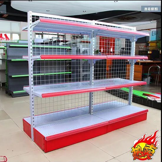 Retail Store Display Rack Shelves Metal Supermarket Shelf Rotary Fixed Origin China Condition New Trademark Weichi HS Code - Image 3