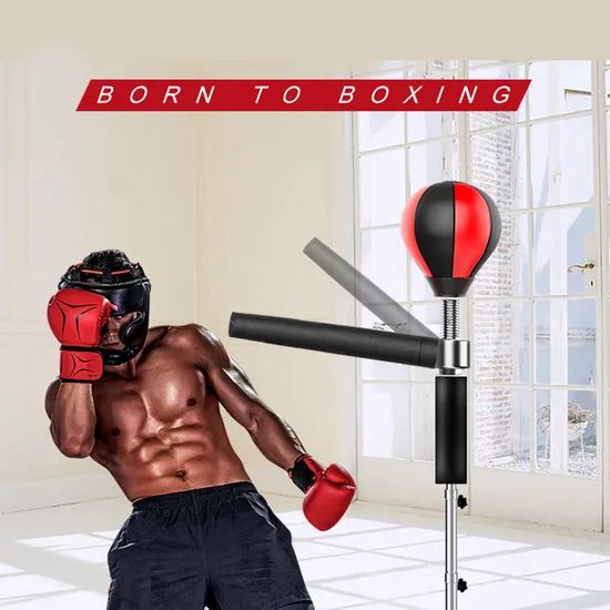 Adjustable Boxing Bags Speed Ball Punching Bag with Stand Reflex Exercise Bl13153 - Image 6