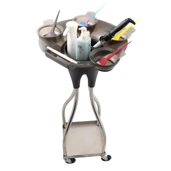 Rolling Storage Cart for Hair Coloring with Wheels - Image 6