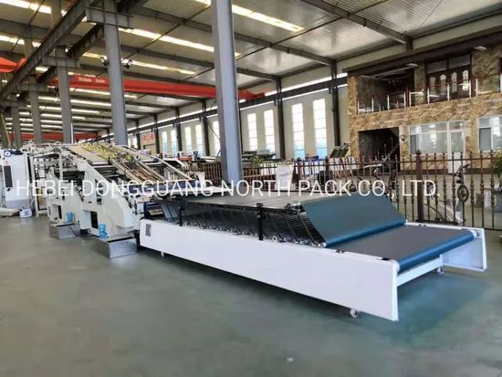 Automatic Corrugated Sheet Cardboard Flute Laminating Carton Package Machine - Image 5