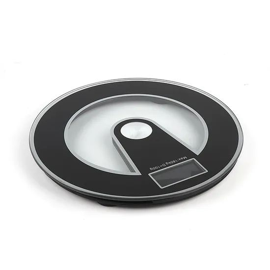 Digital Body Scale Bathroom Scale 180kg MOQ 100PCS Unit Kg/Lb Shape Round Power Battery Division 0.1g Thickness 6mm Color Black,Red - Image 3