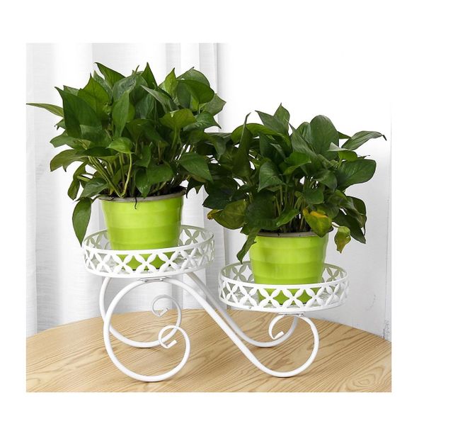 Attractive design metal planter pot flower design wall hanging hanger stand customized size metal flower pot - Image 3