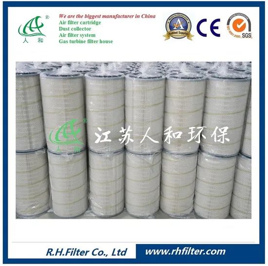 Jiangsu Renhepolyester Air Filter Cartridge Efficiency F9 Model NO. HS/P HS Code 84219990 Usage Dust Filter Material - Image 1