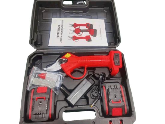 Powerful Rechargeable Electric Scissors for Fruit Trees Origin China Trademark OEM HS Code 84244100 Model NO. DL-BC35K Production Capacity - Image 1