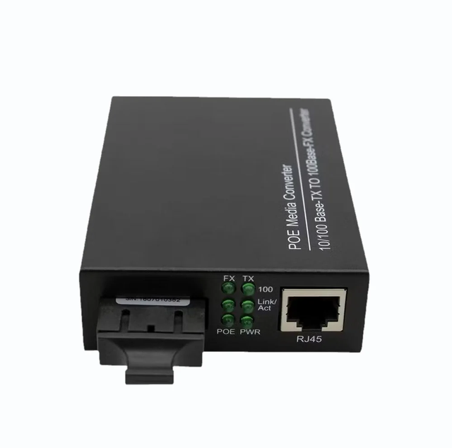 Single Mode Rova Media Convertor 10/100, For Networking Color Black Usage Networking Ease Of Use High Connector Type SC Data Rate - Image 4
